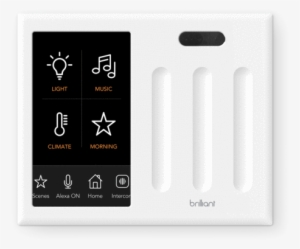 Three Switch Control - Motion Sensor Touch Screen Light Switch #4416162