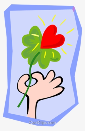 Love, Four-leaf Clover Royalty Free Vector Clip Art - Illustration #4416405