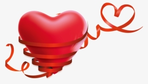 Love Around Red Ribbon - Vector #4416452 Love Around Red Ribbon - Vector #4416452