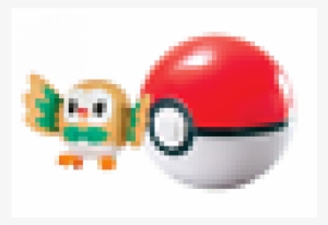 Wonderful New Pokemon Rowlet & Poke Ball Clip 'n Carry #4417228