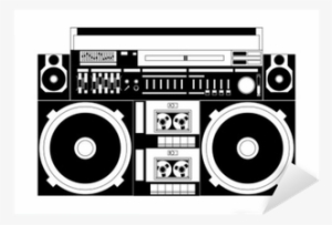 Boombox Png For Kids - 80s Boombox Vector #4417498
