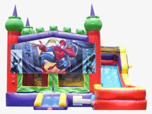 The Spiderman Combo Bounce House Will Invite Your Guest - The Incredibles #4417958