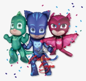 Pj Masks Airwalker - Pj Masks Balloons Gekko #4418575