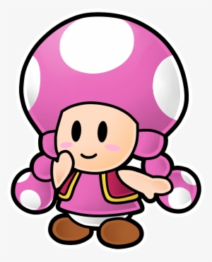 Toadette Paper Mario - Paper Mario The Thousand Year Door Toad #4419760
