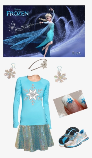 Elsa From Frozen - Frozen Elsa Ice Castle Princess Edible Image Photo #4419834