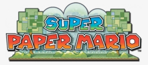 Super Paper Mario - Super Paper Mario Title #4419929