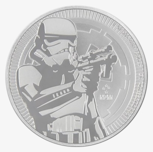 2018 Niue Star Wars Stormtrooper 1oz Silver Coin - Star Wars Silver #4420060
