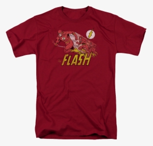 Sheldons Comet The Flash Shirt - Tank Top: Tank Top: The Flash - Crimson Comet, 3x3in. #4420519