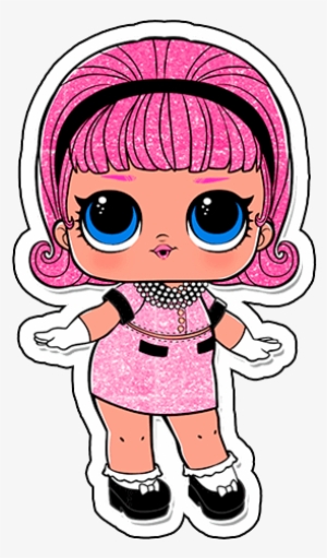 Aplique Para Tubete Lol Surprise Aplique Lol Surprise - Lol Surprise Madame Queen #4420717