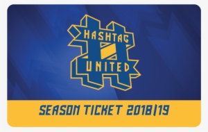 Image Of 2018/19 Season Ticket - Hashtag Utd Logo #4421210