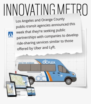 La, Orange County Transit Agencies Seek Their Own Ride-sharing - Octa Bus 360 #4421633