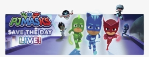 Visit Pj Masks Live 's Official Website , Facebook, - Pj Masks Time To Be A Hero Dvd #4421736