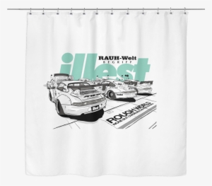 Illest Rough World Shower Curtain - Bed Skirt #4422188