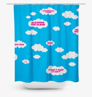 Cloudy Morning Shower Curtain - Girl Distribution Company #4422269