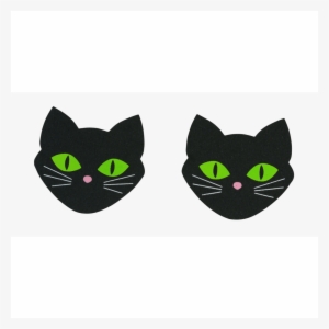 Pasties Cat Head Shaped Nipple Cover Pasties 5 Pair - Pasties #4422544