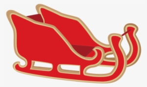 Santa Sleigh Png, Download Png Image With Transparent - Christmas Sleigh #4422754