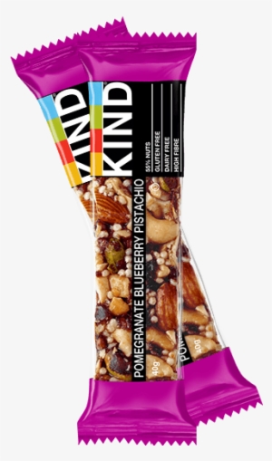 Pomegranate Blueberry & Pistachio - Kind - Caramel Almond & Sea Salt Bars (12 X 40g) #4422844