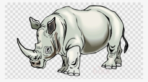 Clip Art Rhino Clipart Rhinoceros Clip Art - Unicorn #4423650