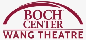 Boch Center Wang Maroon Png - Boch Center Wang Theatre Logo Png #4423847