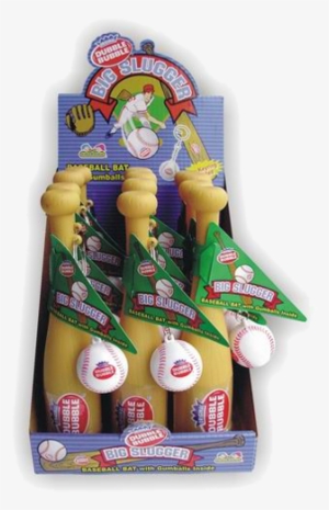 Dubble Bubble Big Slugger Baseball Bat With Gumballs #4424430