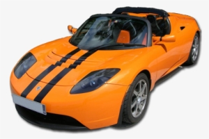 Tesla Car - Tesla Roadster Sport Png #4424786