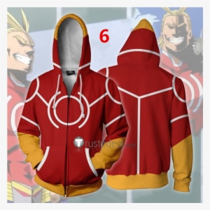 Boku No Hero Academia Hoodies Izuku Katsuki All Might - Silver Age All Might #4425686