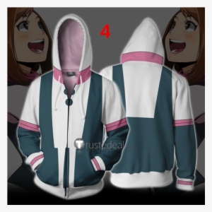 Boku No Hero Academia Hoodies Izuku Katsuki All Might - Uraraka Hoodie #4425741