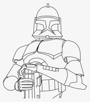 Clone Trooper Drawings - Draw A Clone Trooper #4425882