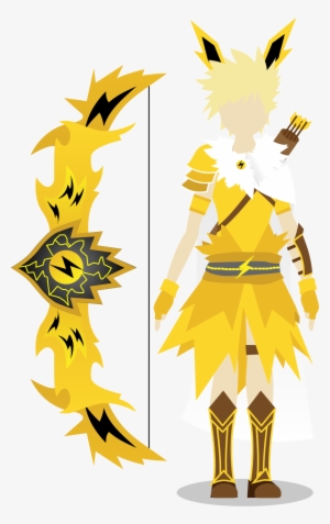 Jolteon Cosplay Design - Cartoon #4426127