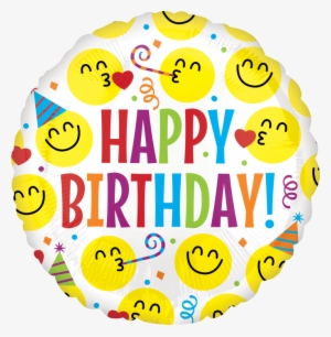 Smiley Emoji Happy Birthday #4427111