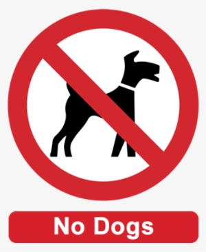No Dogs Except Assistance Dogs #4427436