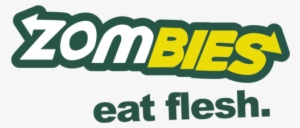 Subway Parody T Shirt - Zombies Eat Flesh Subway #4428604