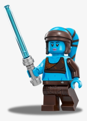 Star Wars Lego Characters Png Download - Lego Aayla Secura #4429180