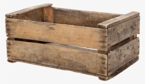 Vintage Wooden Crate 55 X 24 Cm H 35 Cm - Caisses En Bois Png #4431235