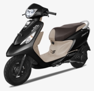 Tvs Scooty Zest - Zest Matte Black Colour #4432831