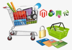 E-commerce Web Design Services In Delhi - Png Image Shopping Cart #4433326