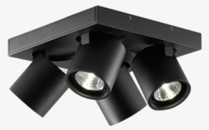Taklampe Svart #4434926