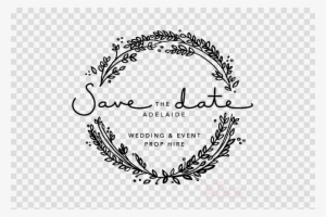 Download Save The Date Png Clipart Wedding Invitation - Save The Date Png #4435338