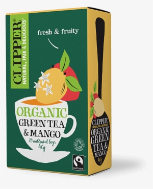 Organic Fairtrade Green Tea And Mango 20 Bags - Clipper Fairtrade Green Tea With Mango 20 Teabags #4435449