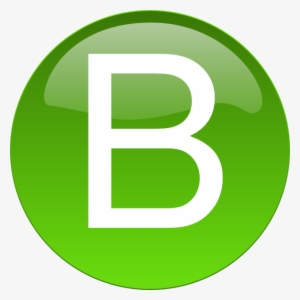Green B Clip Art At Clker - Free Clipart Finance #4436673