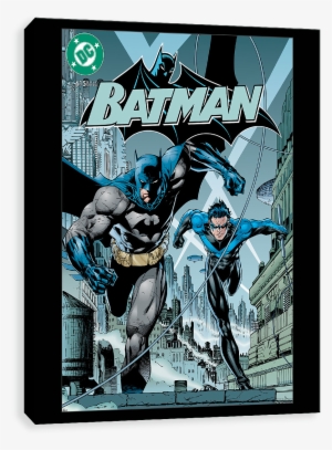 Batman Running In The City - Batman Canvases By Entertainart - Batman Running #4436706