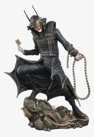 Dc Gallery Batman Comic Who Laughs Pvc Figure - Batman Who Laughs Statue #4436903
