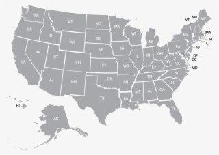 Map Of Us Map Of The United States Showing The Proportion - Países Donde Es Legal La Marihuana #4438524