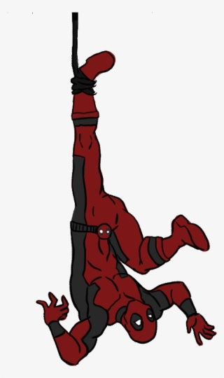 Deadpool Hanging Ab - Deadpool Dancing Gif Png #4438732