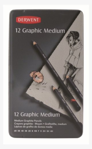 Graphic Medium Pencil Set - Derwent Graphic Medium Pencils #4439526