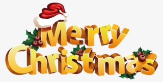 Stickers Texte Merry Christmas 3d Repositionnable - Christmas Day #4439790 Stickers Texte Merry Christmas 3d Repositionnable - Christmas Day #4439790