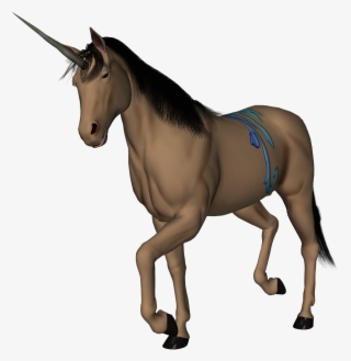 Unicorn Horse Fantasy Creature Png Image - Animales De Fantasia Png #4440634