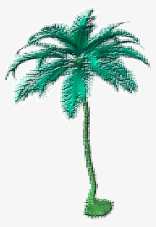Wowlovelymystuffx Tropical Transparent Sticker Png - Palm Tree Pixel Gif #4441782