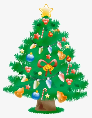 Picture Christmas Tree Png 35278 Free Icons And Png - Clipart Christmas Tree Transparent #4441912