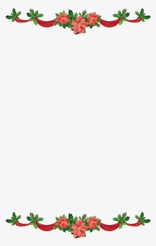 Free Christmas Borders And Backgrounds Free Christmas - Clip Art Christmas Border #4442505